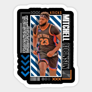 Mitchell Robinson Paper Poster Version 10 Sticker